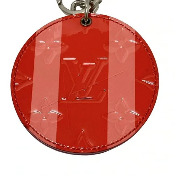 LOUIS VUITTON sweet stripe M67387 Red Pink - CX1125 Bag Charm Monogram Vernis